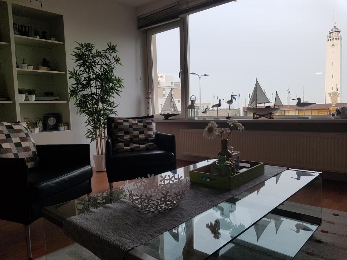 Appartement Zicht op de Vuurtoren Noordwijk Buitenkant foto